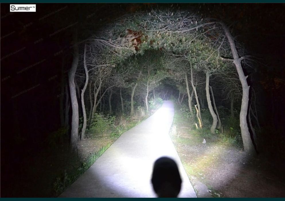 Lanterna cu Zoom si Led CREE XML-T6 + 2 Acumulatori + Incarcator