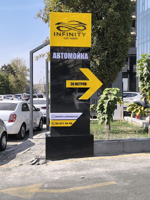 Reklama Xizmatlari Harflar Bannerlar