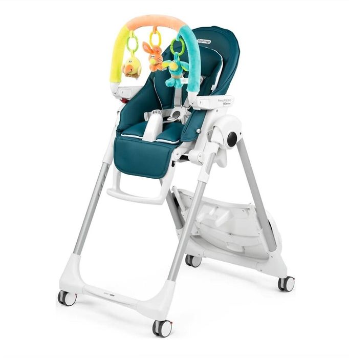Peg perego Prima Pappa Follow Me Plus с дугой и вкладышем
Стульчик Peg