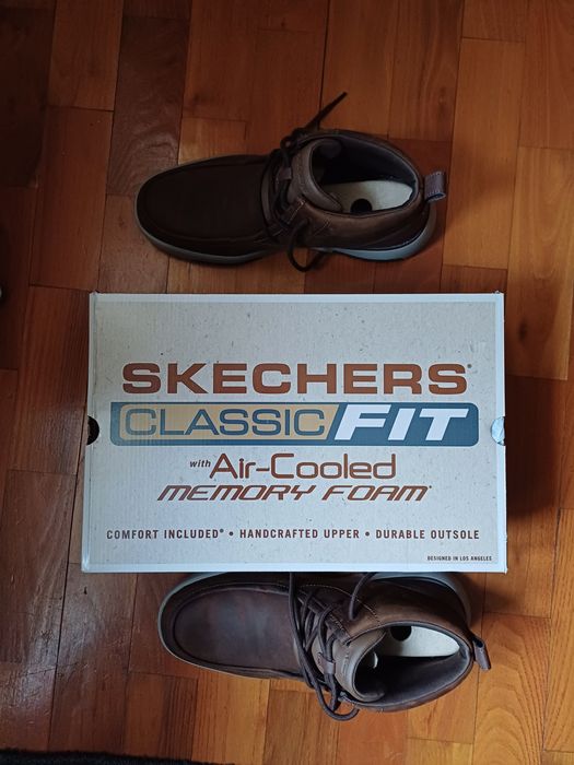 Ghete piele Skechers 43 noi