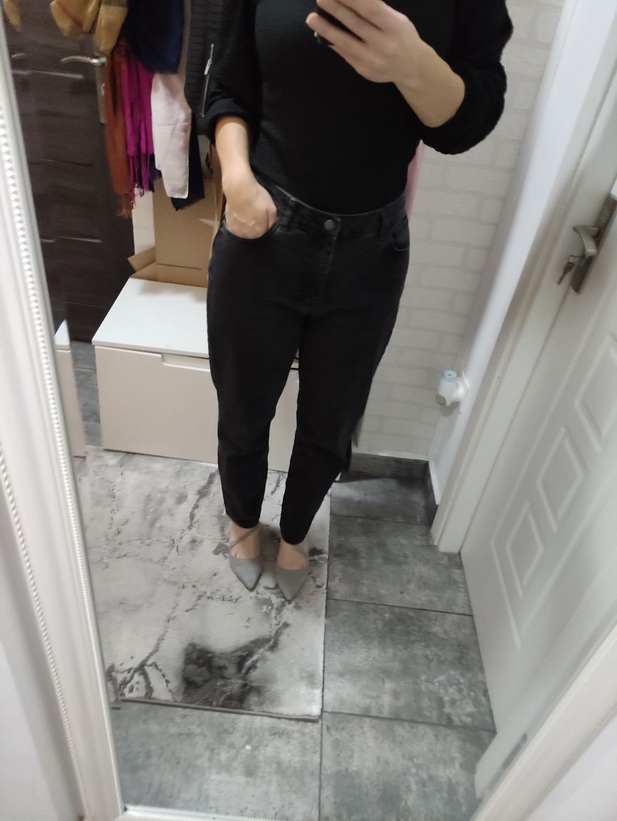 Blugi Noisy May mom fit