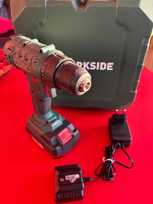 PARKSIDE акумулаторна бормашина с батерия и зарядно