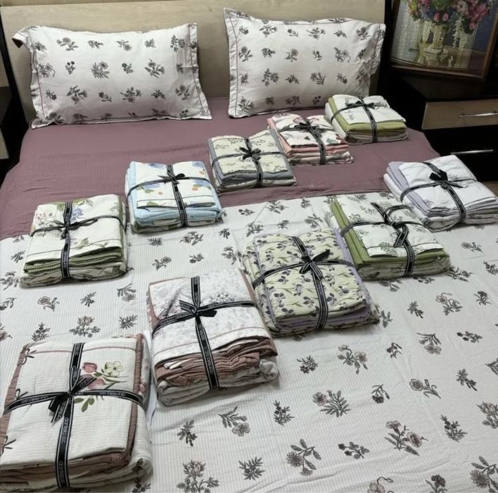 Комплекты постельного белья «АЛСУ» муслиновое постельное белье