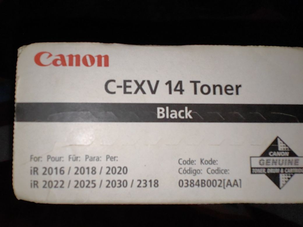 Toner original CANON IR 2016, 2018, 2020, 2022, 2025, 2030, 2318