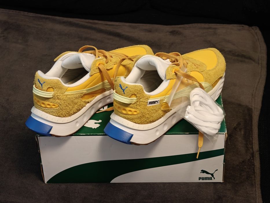 Puma Wild Rider Vintage noi in cutie 45