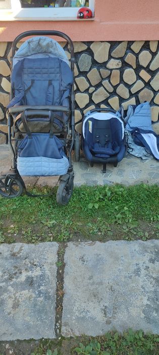 Căruț bebe 3 in 1