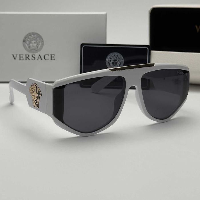 Слънчеви очила Versace Medusa Limited Edition  черен и бял модел UV400