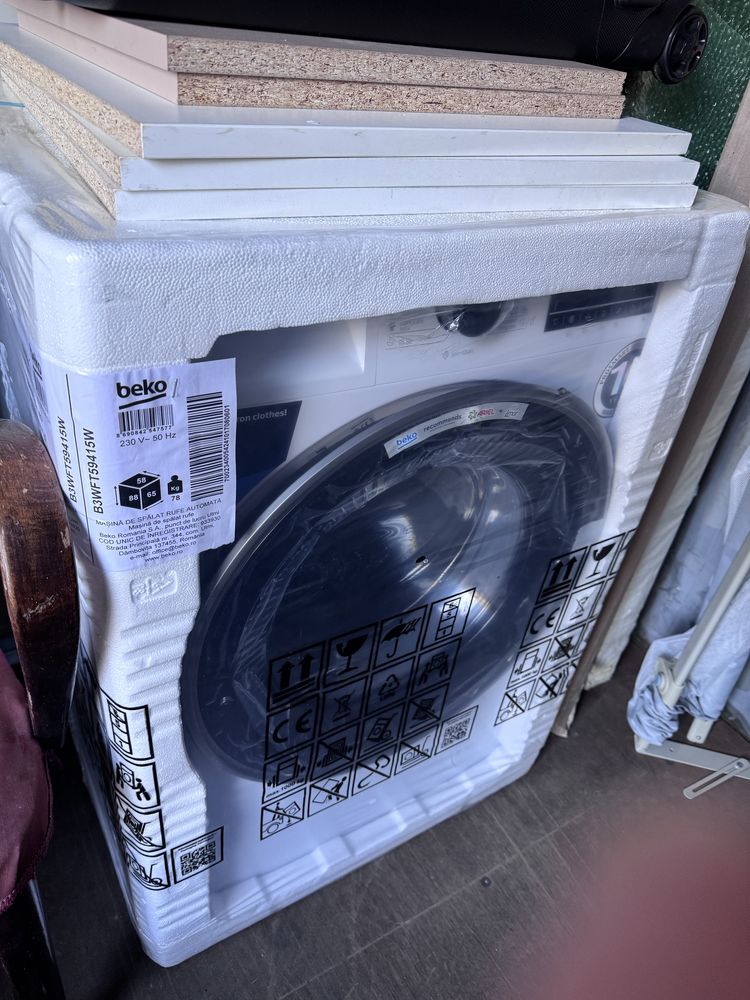 Masina de spalat beko 9 kg noua sigilata