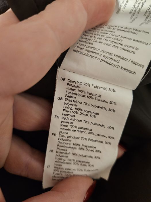 Geaca de iarna femei cu puf si pene S.Oliver