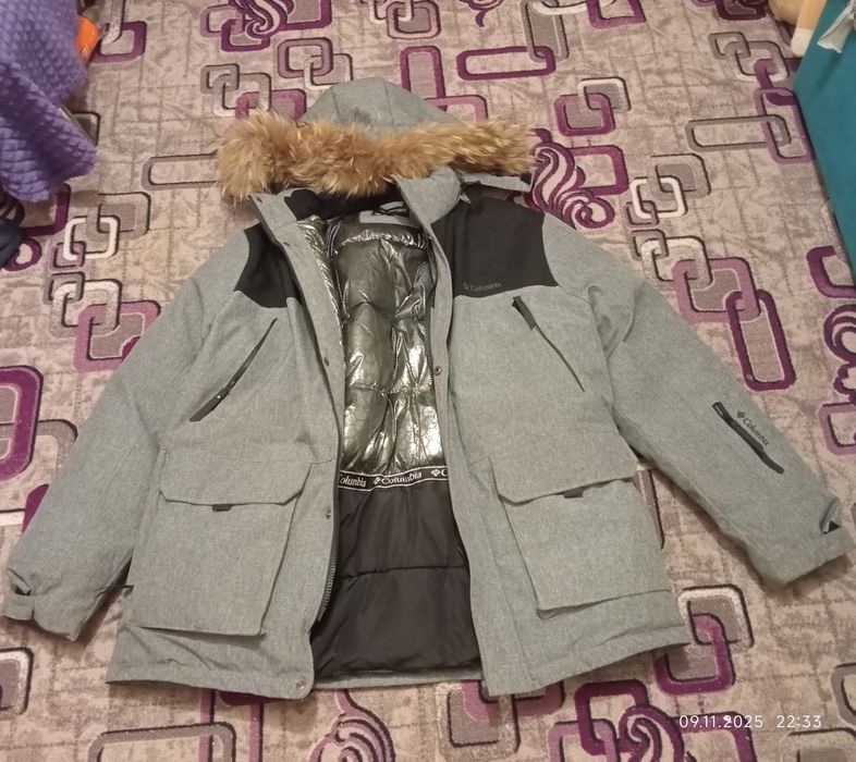 Пуховик, мужской, зимний