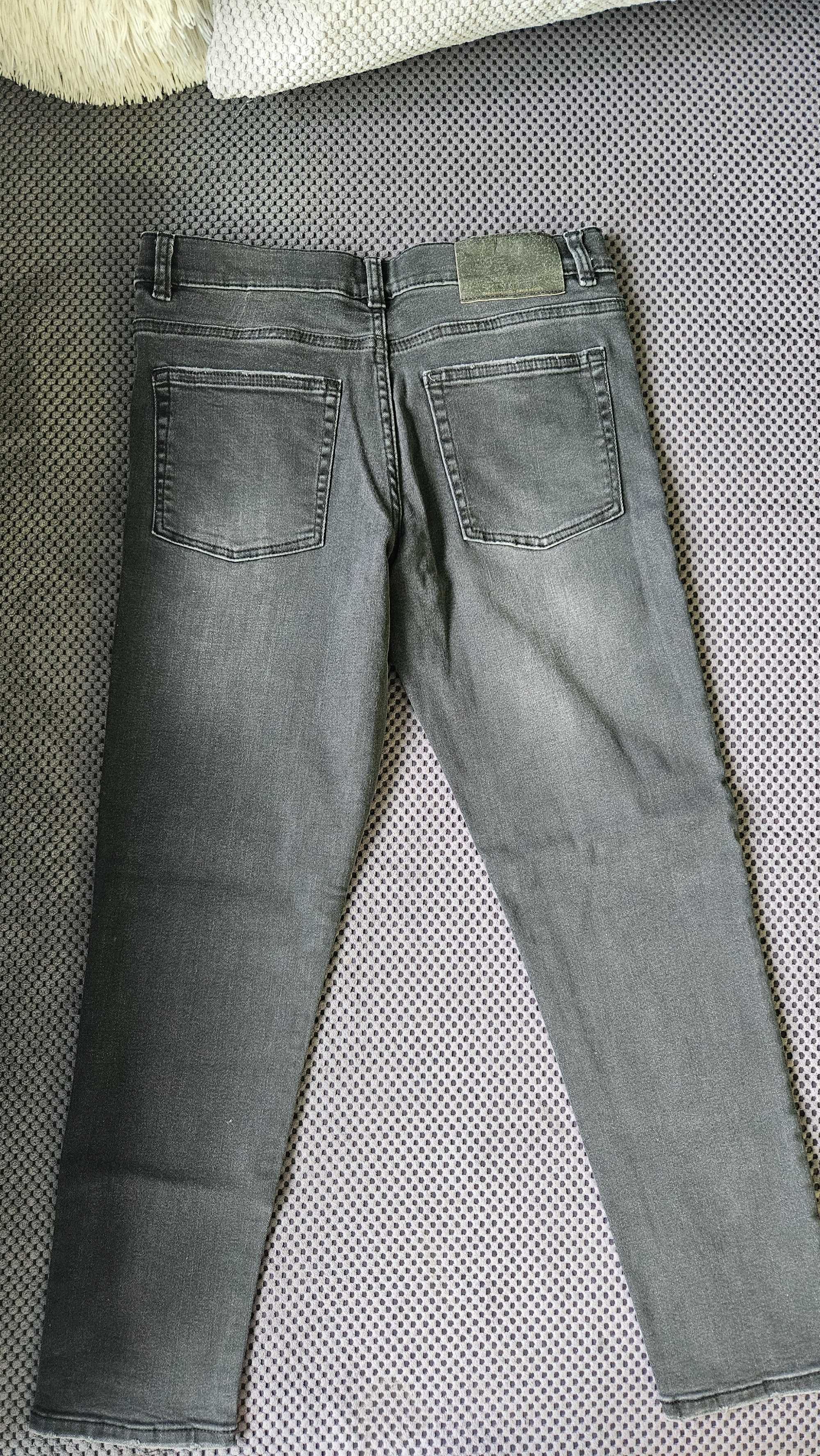 Детски дънки Zara, 164 cm, сиви