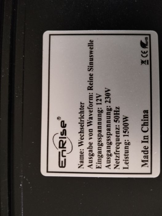 Invertor 1500w-12v.