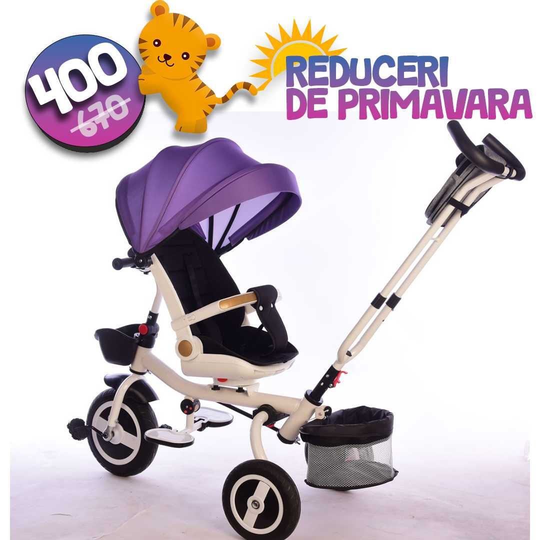 Tricicleta 3in1 copii pliabil 0-5 ani Livrare acasa/NOU -40%