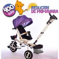 Tricicleta 3in1 copii pliabil 0-5 ani Livrare acasa/NOU -40%
