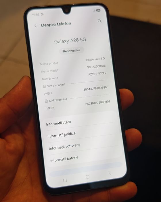 Vând sau Schimb Samsung Galaxy A26 5G