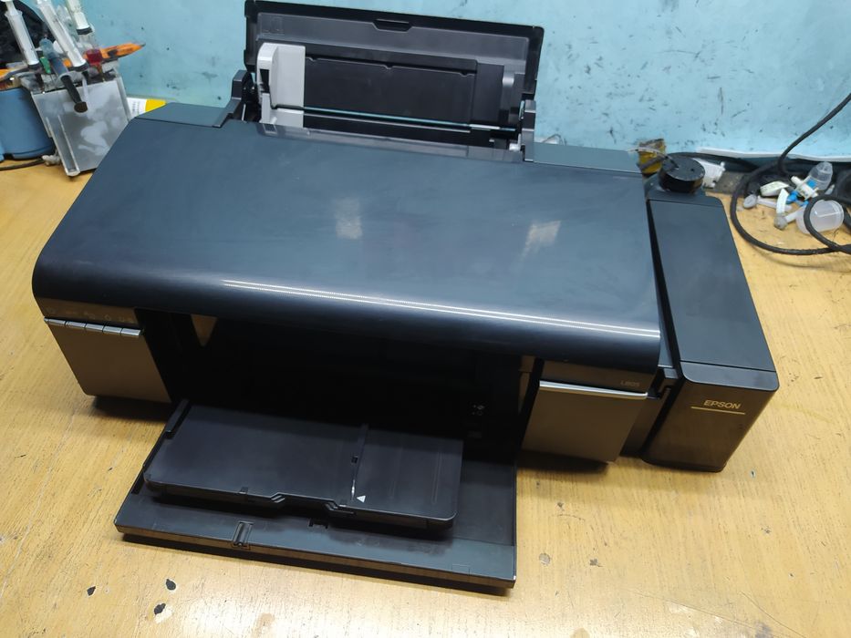 Epson L805, тест дюз 100%, головка 20 тыс копий, механизм 65 тыс копий