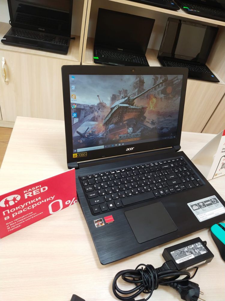 Игравой ноутбук Acer Aspire A315! Ryzen 5! Гарантия!