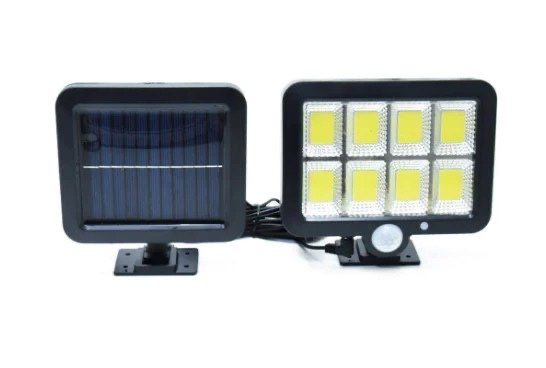Split solar wall lamp  Раздельный солнечный настенный светильник