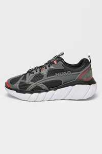 HUGO Xeno - Спортни обувки  с кожа