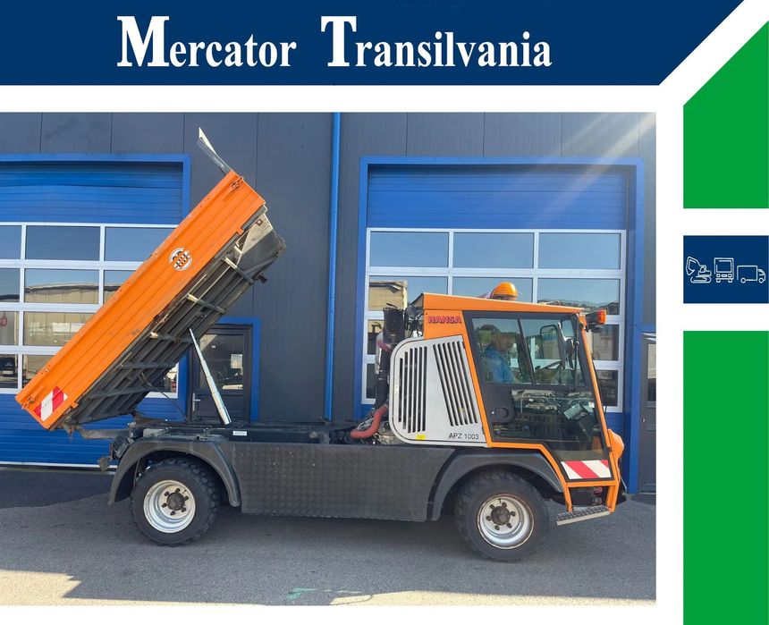 Unimog HANSA APZ 1003L | Basculanta trilaterala | 4x4x4 |Made in Germania HANSA APZ 1003L | Basculanta trilaterala | 4x4x4 |Made in Germania