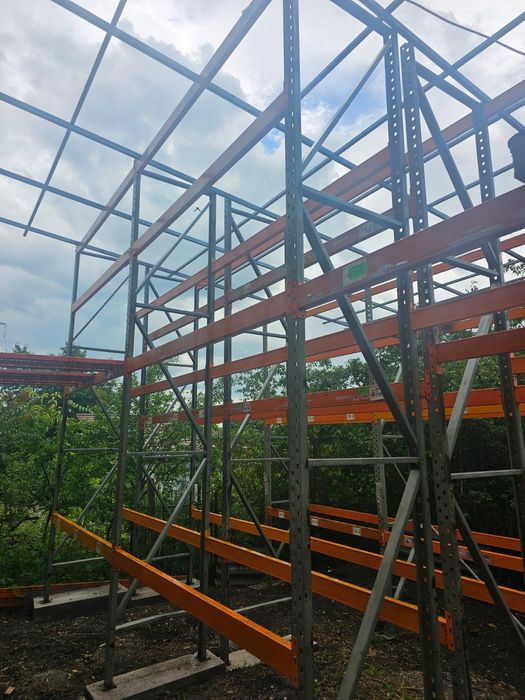 Rafturi Industriale Metalice pentru Paleți – Noi și Second-Hand