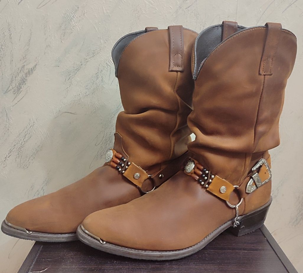 Vintage Dingo 1969 кафяви ботуши САЩ
