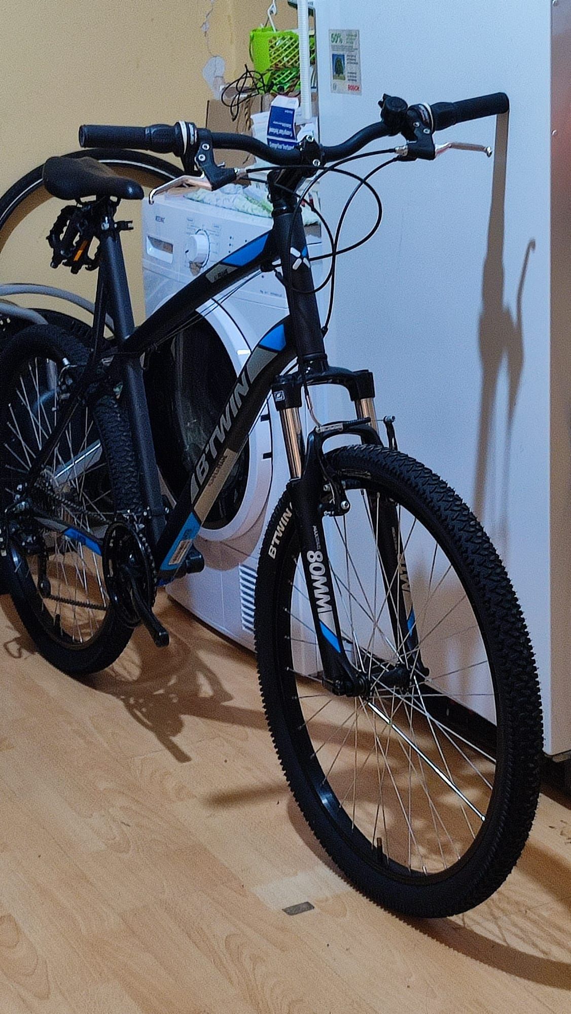 Bicicleta mtb 26 cadru xl ca noua decathlon Btwin 340