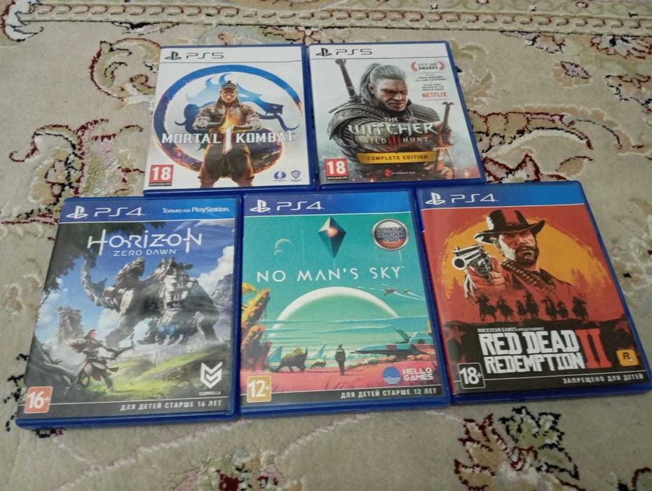 Игры для playstation 5, playstation 4