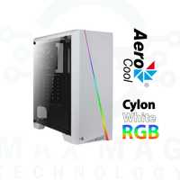 AeroCool кутия Case ATX - Cylon White - RGB - ACCM-PV10012.21