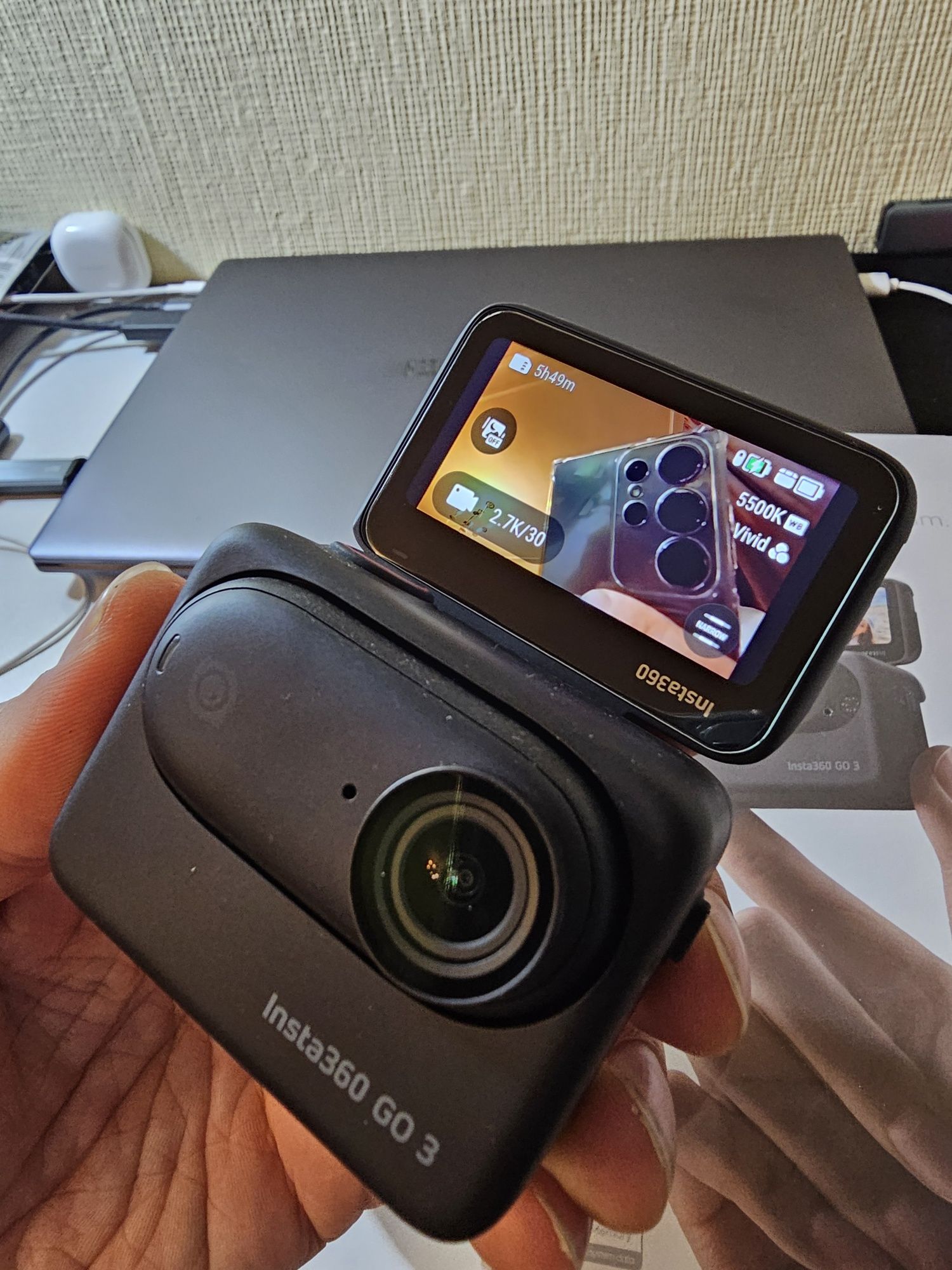Insta360 go 3 128Gb Black
