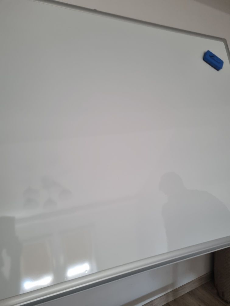 Whiteboard mobil VISUAL Premium inca 8 ani garantie, 100x150 CM