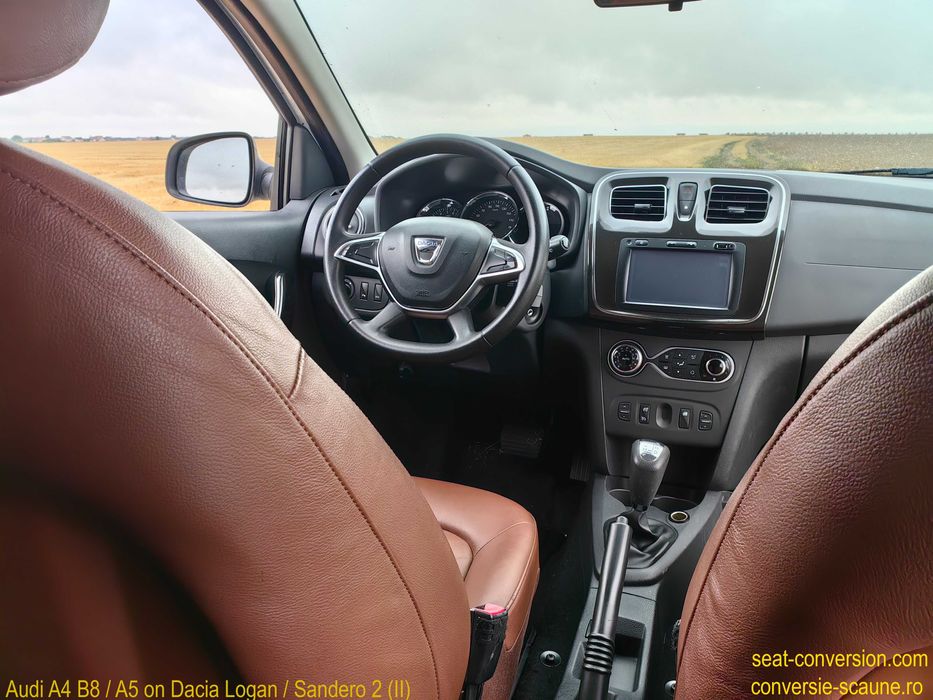 Sistem adaptare scaune de Audi A4 B8 pe Logan Duster Sandero