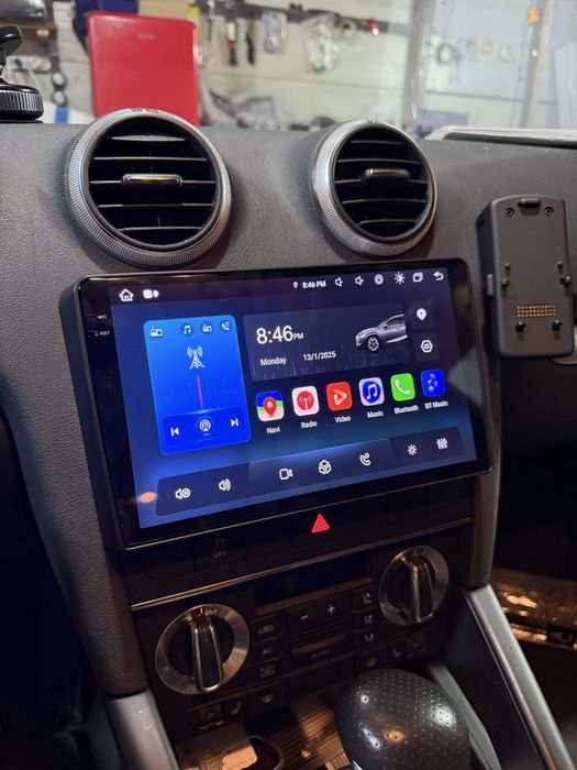 Navigatie Android 14 Audi A3 Carplay Android Auto