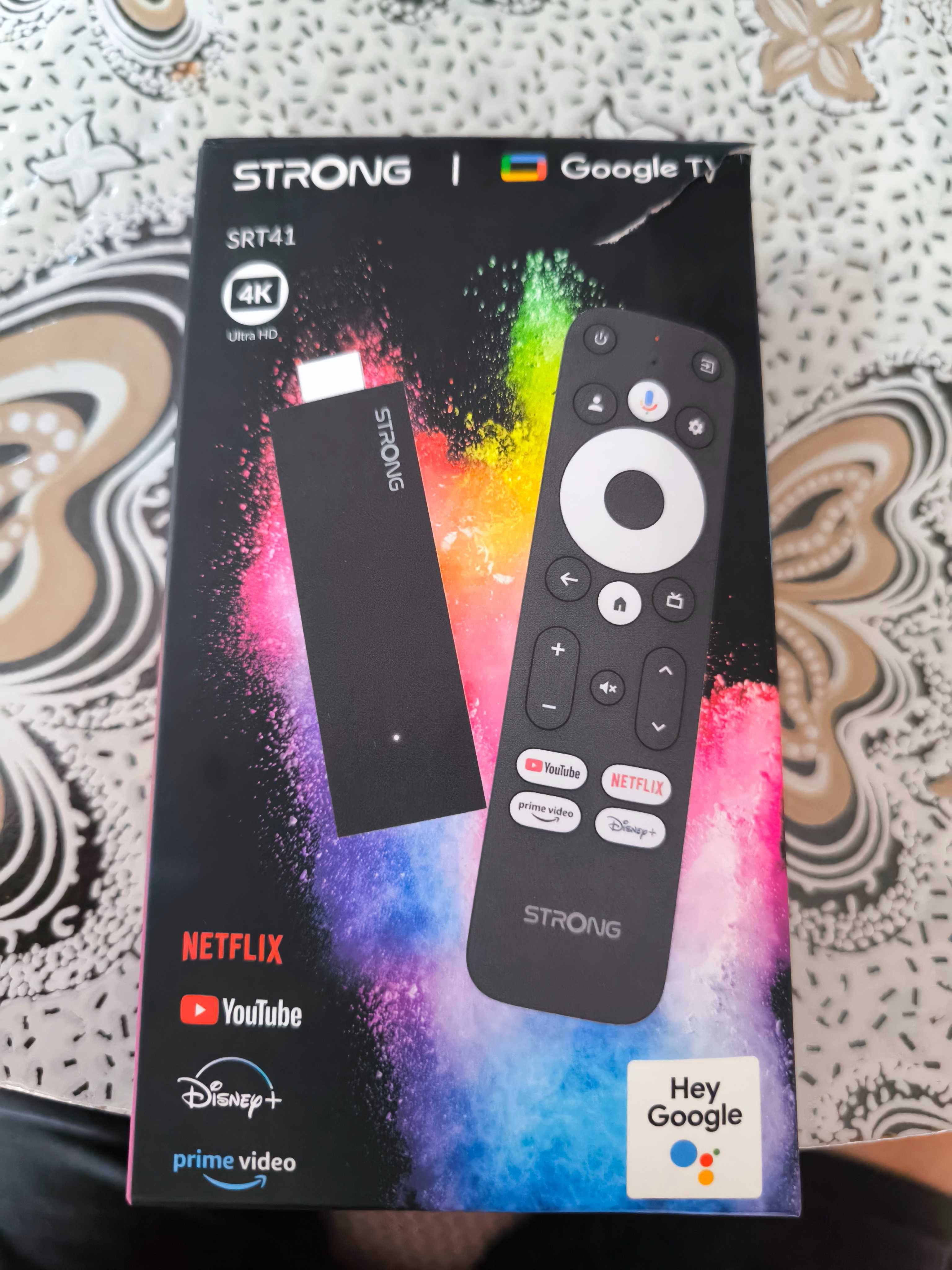 Google TV Stick 4K SRT41 HDMI Android OS