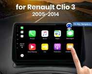 Navigatie Android dedicata Renault Clio 3 (2005-2014)