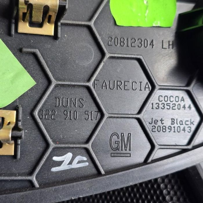 Set boxe tweeter stalp fata Opel Zafira C facelift