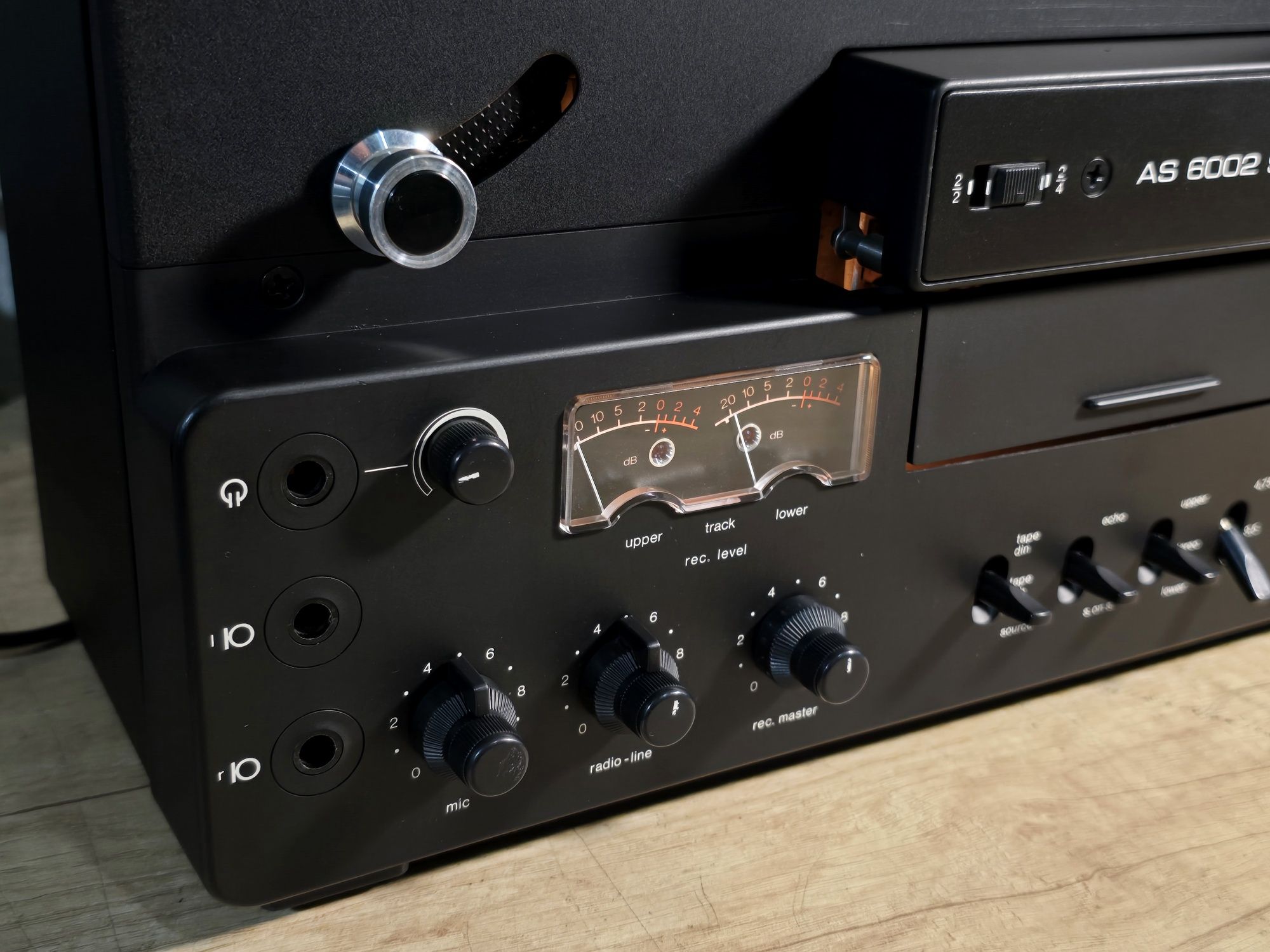 Magnetofon BRAUN ASC AS-6002 S, 3 motoare, 3 capete, vintage hi-fi