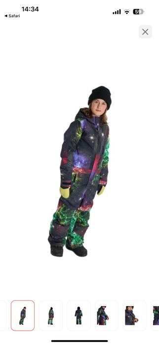 Продам фирменный детский горнолыжный комбинезон Burton (Австрия)р10-12