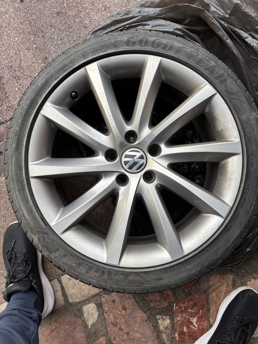 Jante anvelope roti R18 5x112 VW Arteon,Passat,Golf,Skoda,Audi,Seat