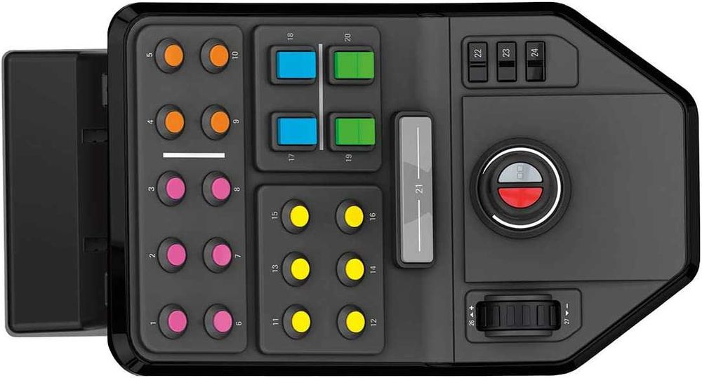 Страничен панел Logitech G Saitek За Farming Simulator