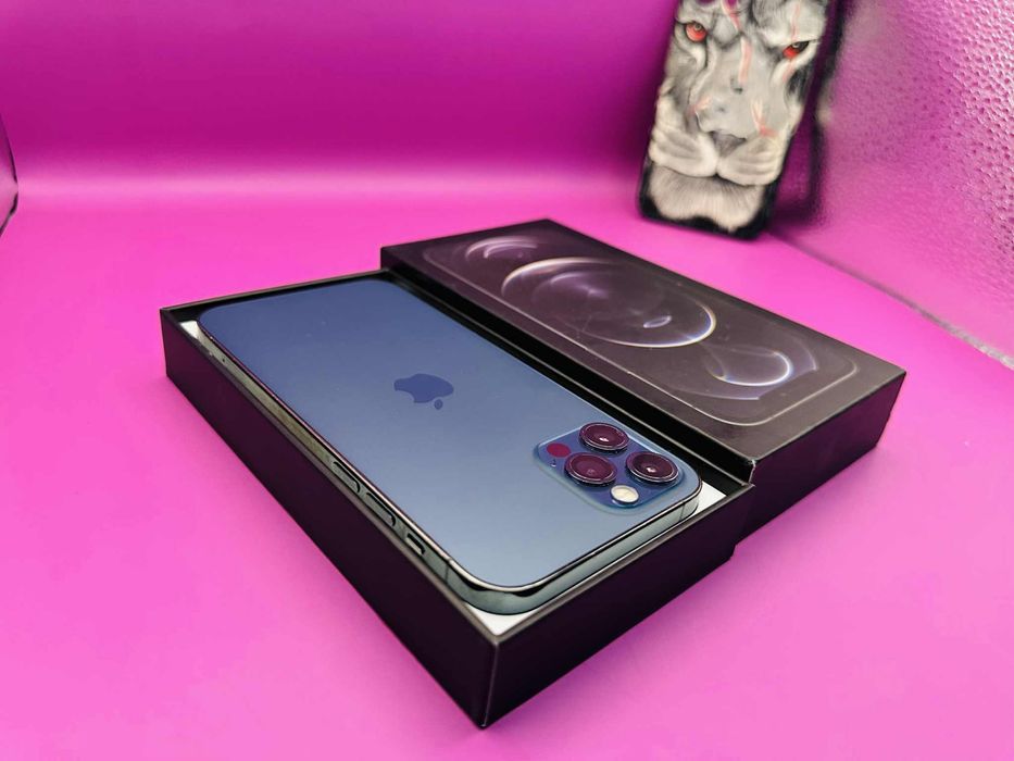 iPhone 12 Pro Pacific Blue 256GB impecabil