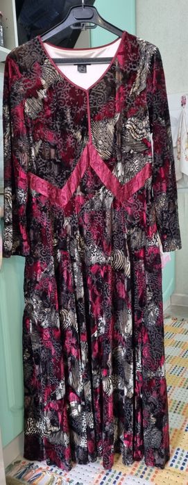 Платье панбархат.