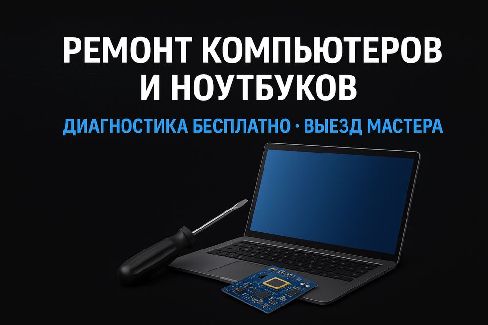 Ремонт компьютеров и ноутбуков