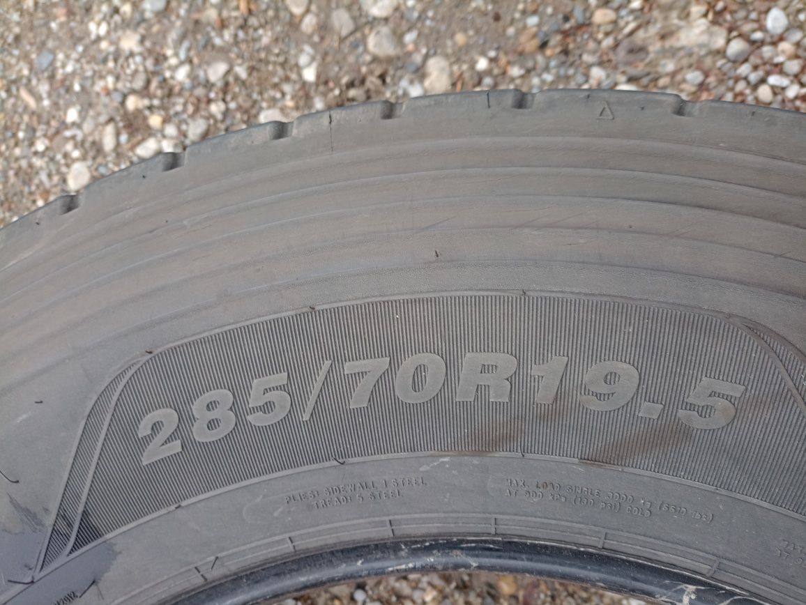4 anvelope Goodyear 285/70 R19,5 dot 1421