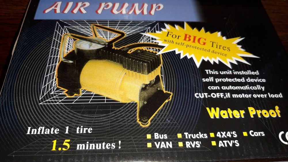 Compresor auto 220 v. Cilindru mare. Nou!