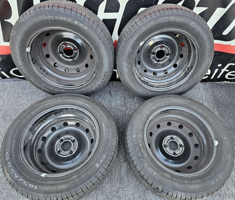 Jante15''4x100DaciaLogan/Sandero/Dokker,RenaultClioCauciucuri185-65-15