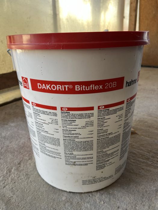 Hidroizolatie Hahne dakorit bituflex 20b 30l