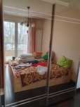 Двукрилен гардероб с огледало