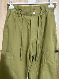 Зелен дамски панталон