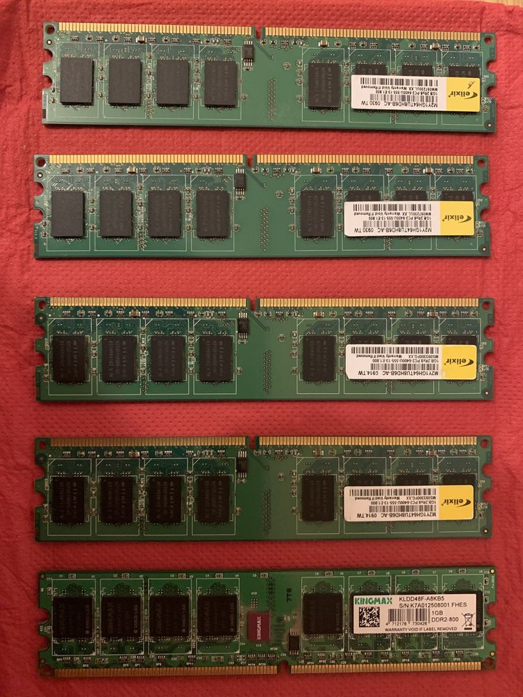 DDR 2 - 1 Gb PC 6400